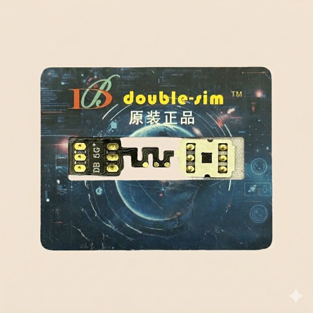 Sim Sticker DBsim double-sim tanpa seting iPhone 13-17 SU unlock RSIM iPhone SUPPORT New ios