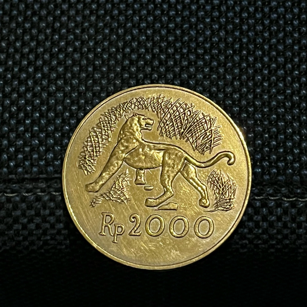 KOIN MACAN 2000 INDONESIA 1974