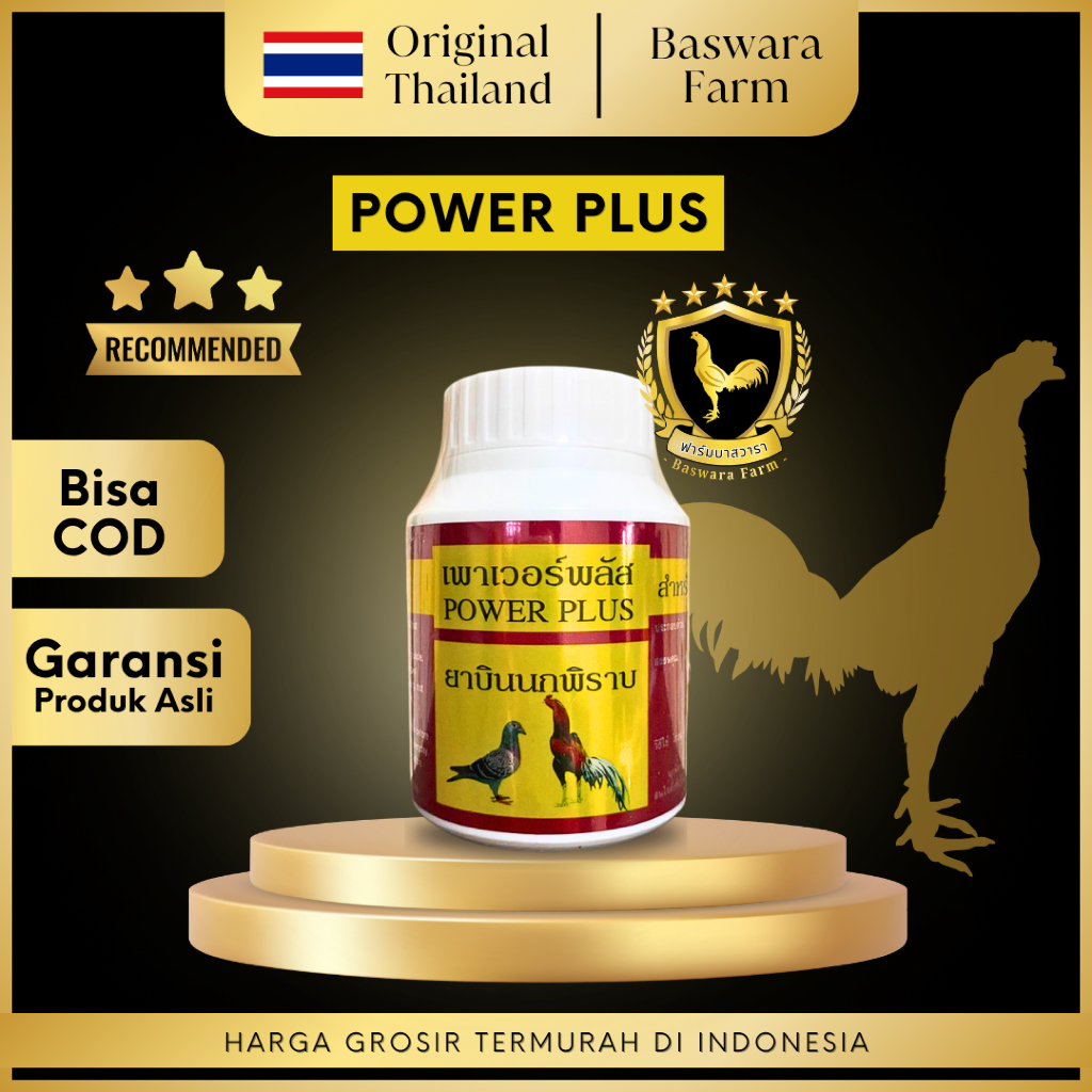 POWER PLUS Ayam Original Impor Thailand Doping & Vitamin Ayam Juara