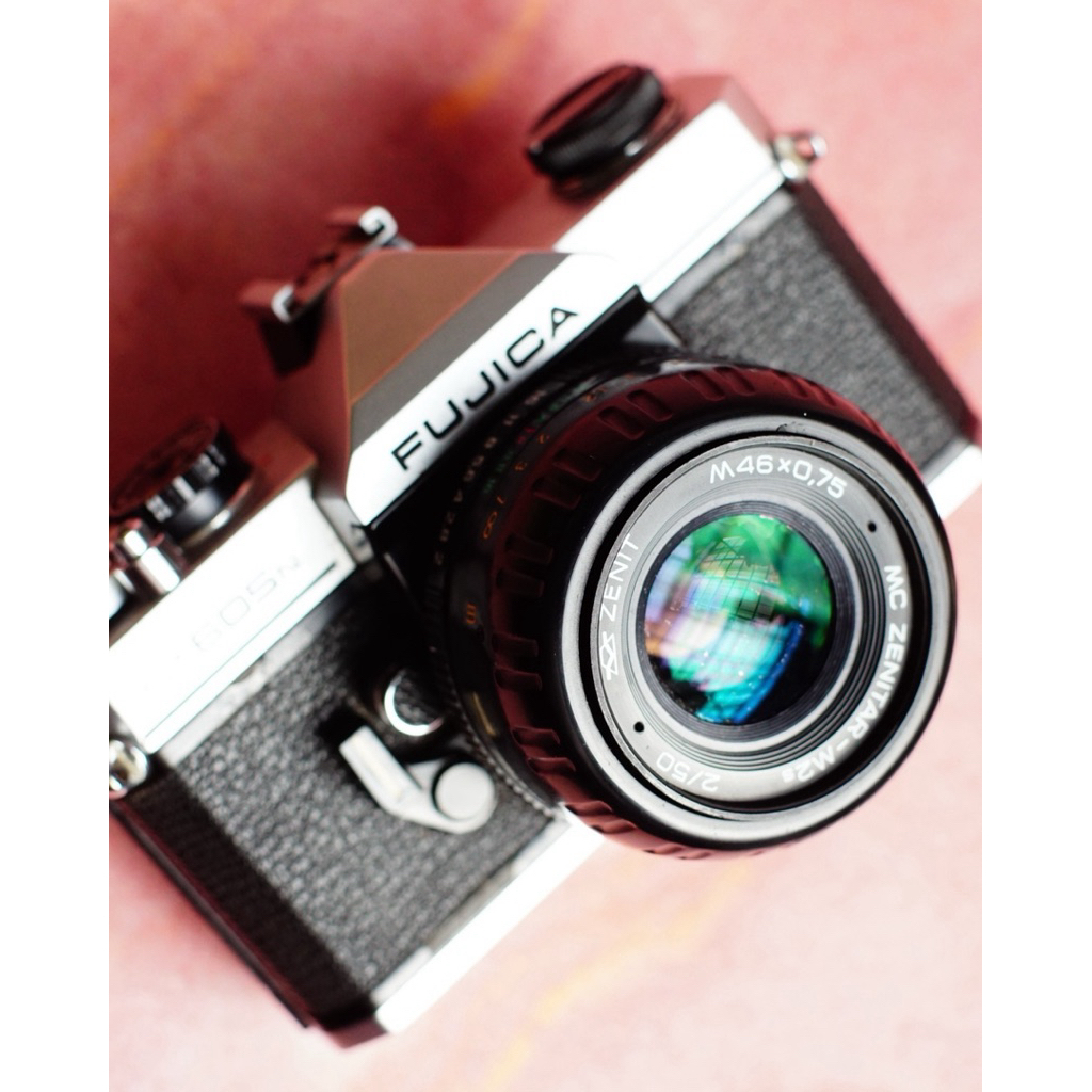 SLR Analog Fujica ST605N w/ Russian Lens