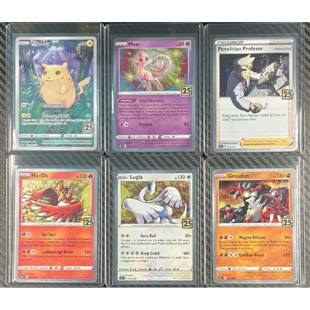 25th anniversary pokemon - TCG pokemon indonesia