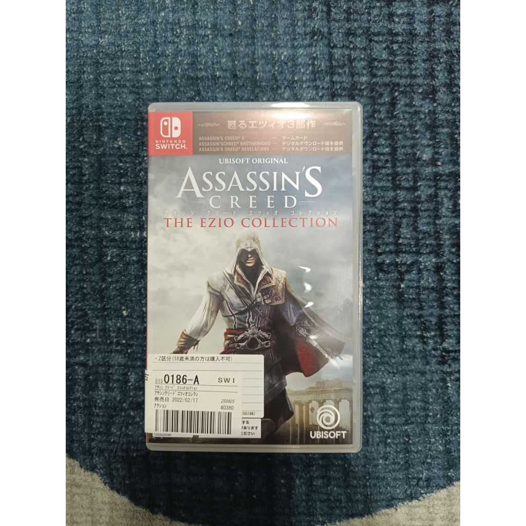 kaset nintendo switch assassins creed (second)