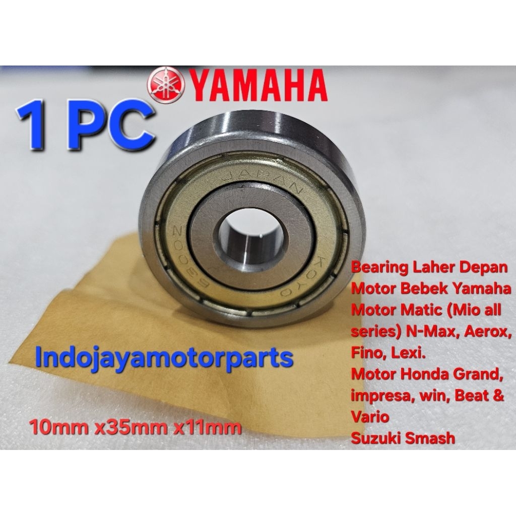 93306-300YK Bearing Laher depan Bearing Klaher Roda Depan Motor  Yamaha 6300