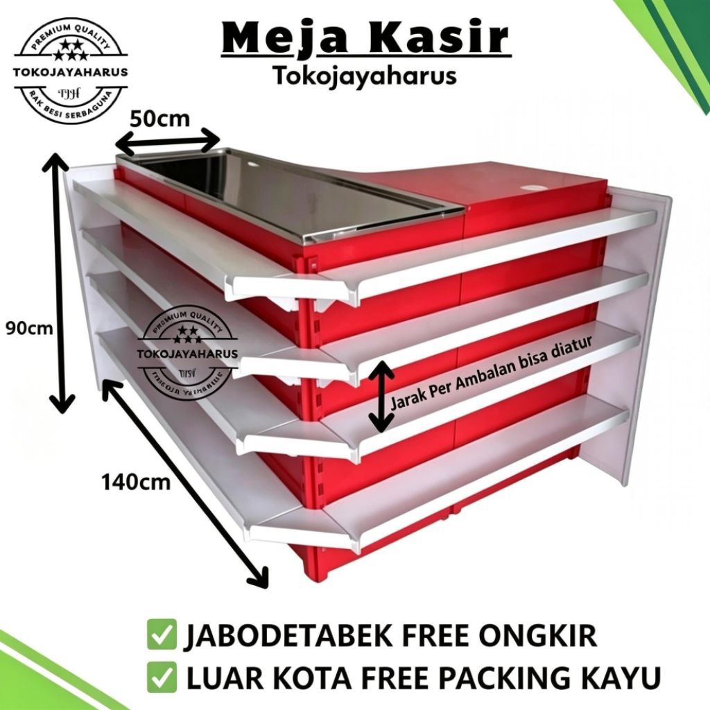meja kasir minimarket supermarket / Meja kasir toko termurah