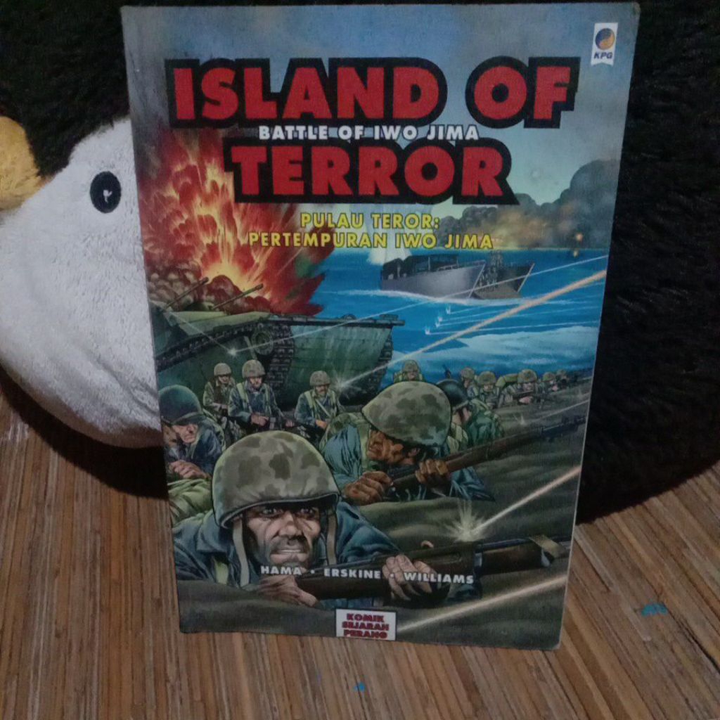 Komik sejarah perang Terbitan KPG,preloved ori