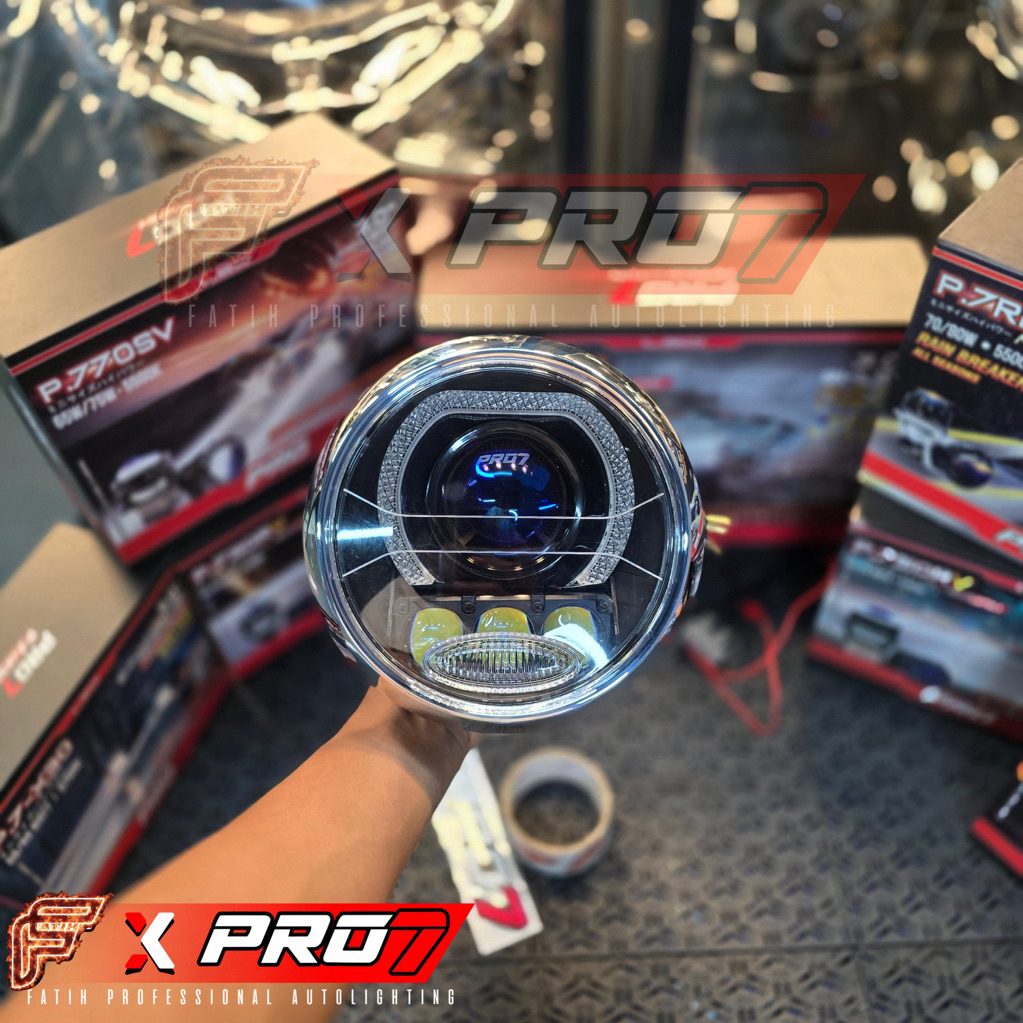 BILED SET RX-KING PEREDAM PRO7 P.730RV SET MINIPROJIE PRO7 MP.73  | BILED SET PRO7 RX KING PEREDAM S
