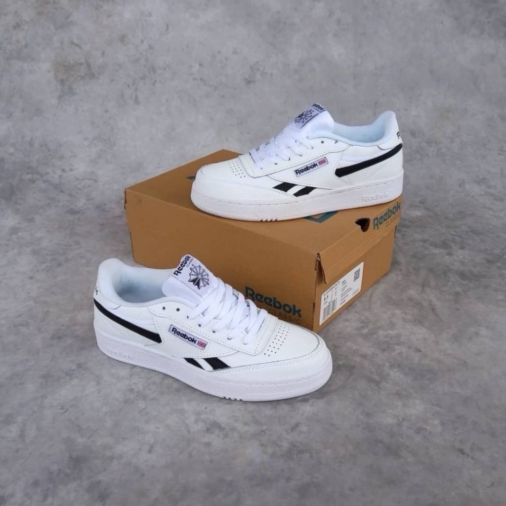Reebok Club C85 Trainers White Black