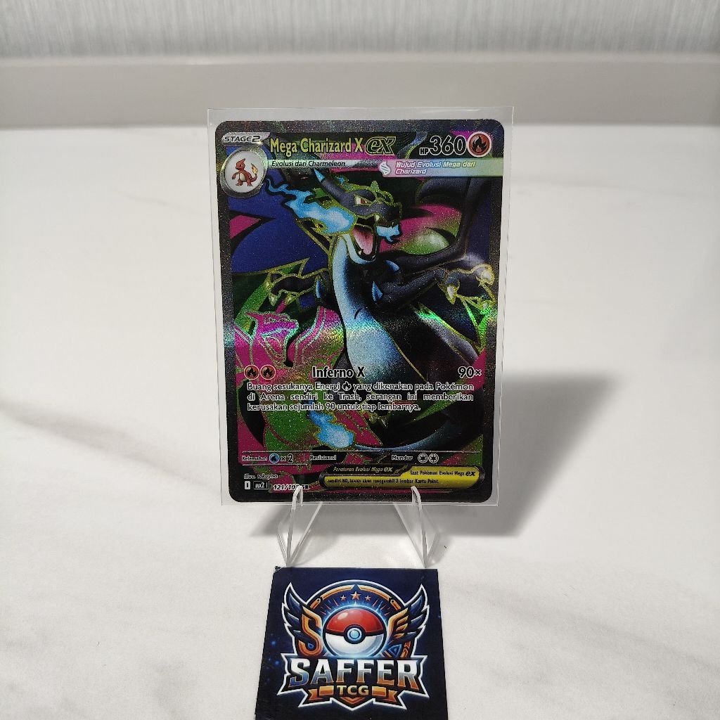 Mega Charizard X Ex SR Indo