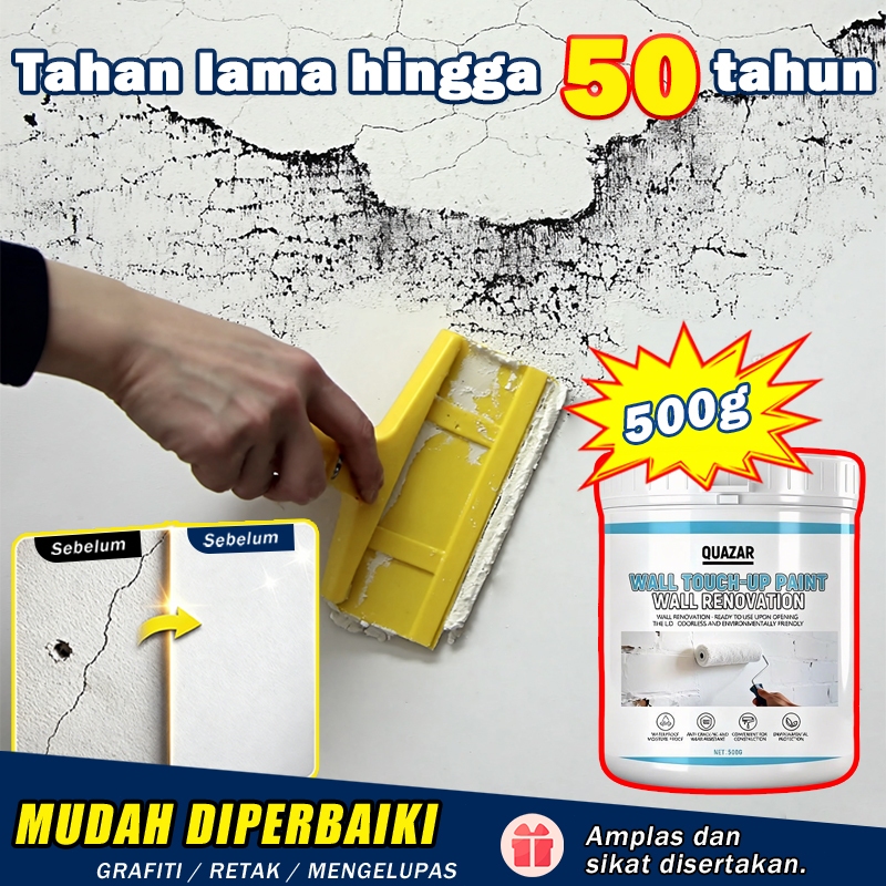 Dempul Penambal Dinding Retak Cream wall repair pasta dempul dinding dempul tembok retak dan bolong 