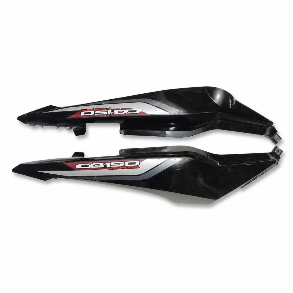 COVER BODY BODI BELAKANG SET KANAN KIRI HONDA CB150 R CB 150 VERZA ORIGINAL ORI BEKAS SECOND UTUH CO