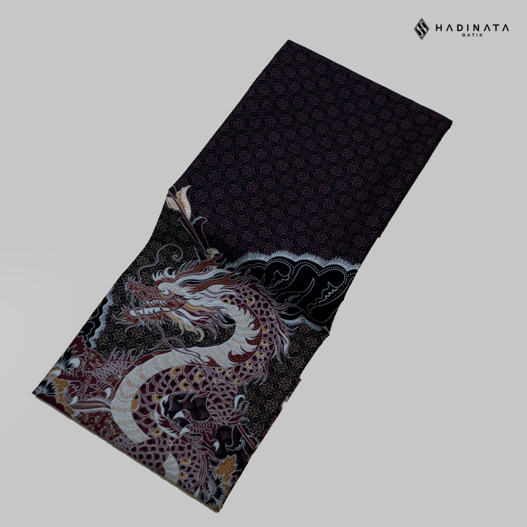 Hadinata Batik Premium Kain Katun Superfine Vasuki Maroon