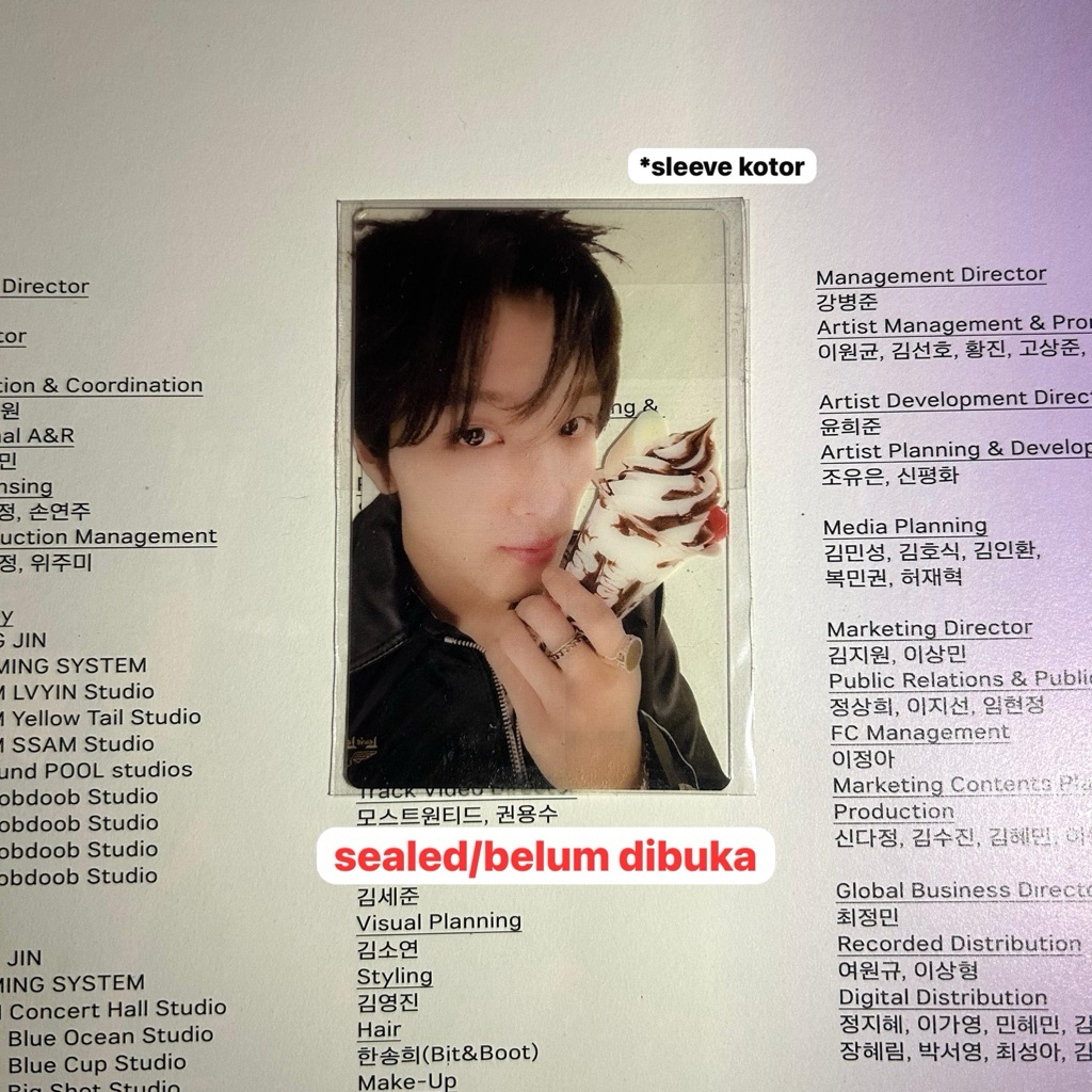 PC PHOTOCARD OFFICIAL NCT DREAM HAECHAN SEALED BEST FRIEND EVER BFE MUMO JAPAN OFFICIAL MUSIC STORE 