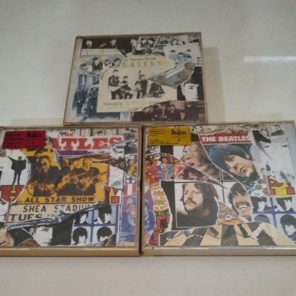 SEPAKET CD THE BEATLES ANTHOLOGY 1.2.3