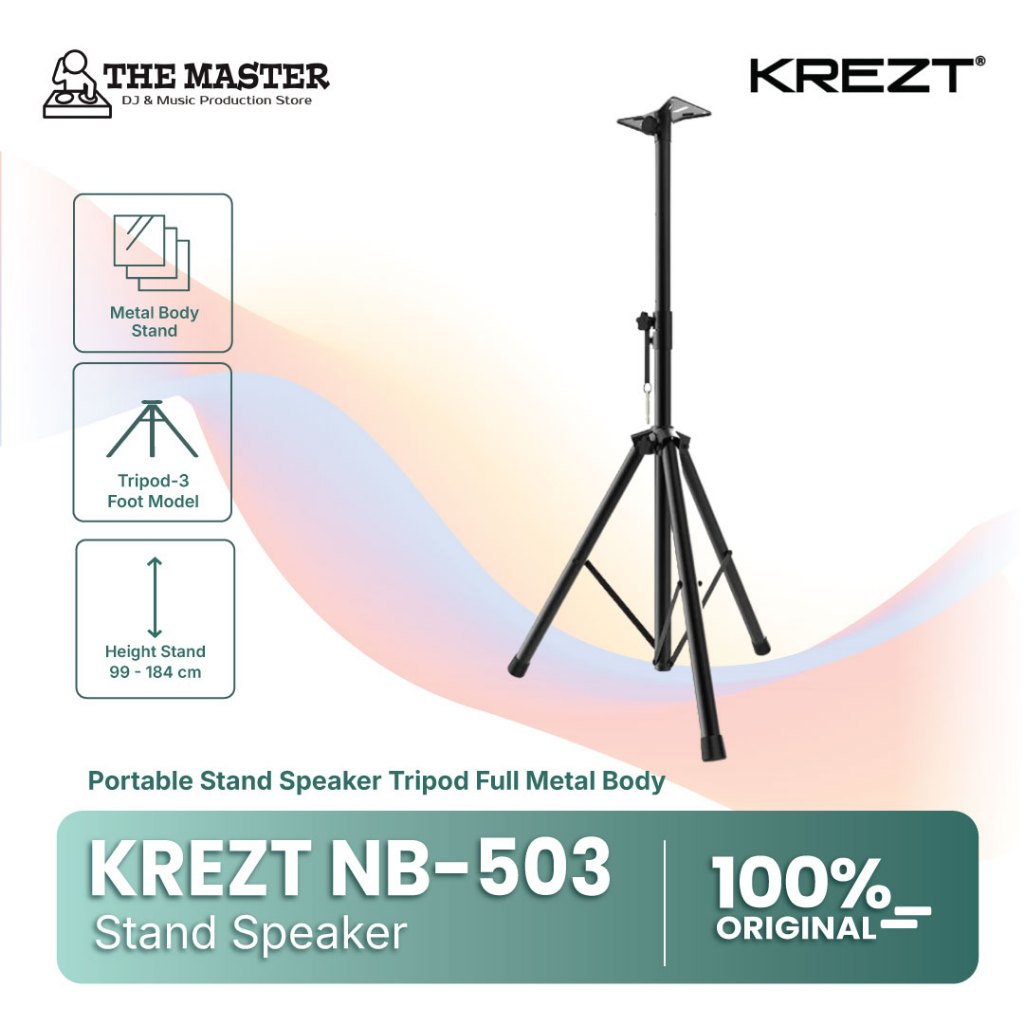 KREZT NB-503 | NB 503 | NB503 KREZT Stand Speaker Tripod Speaker Full Metal
