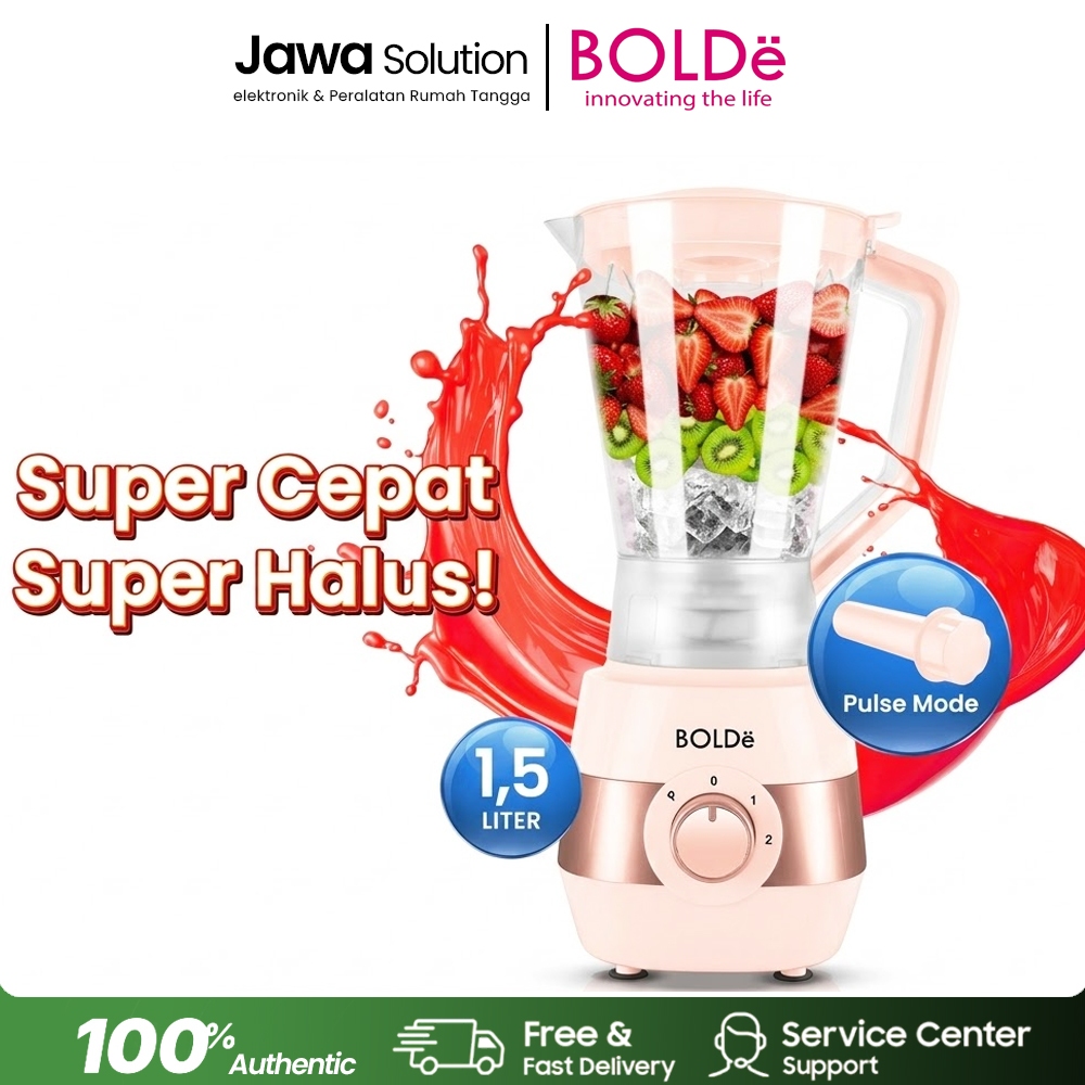 BLENDER PREMIUM BOLDe Super Blend X-10 BOLDe Blender Super Canggih - 1,5 Liter