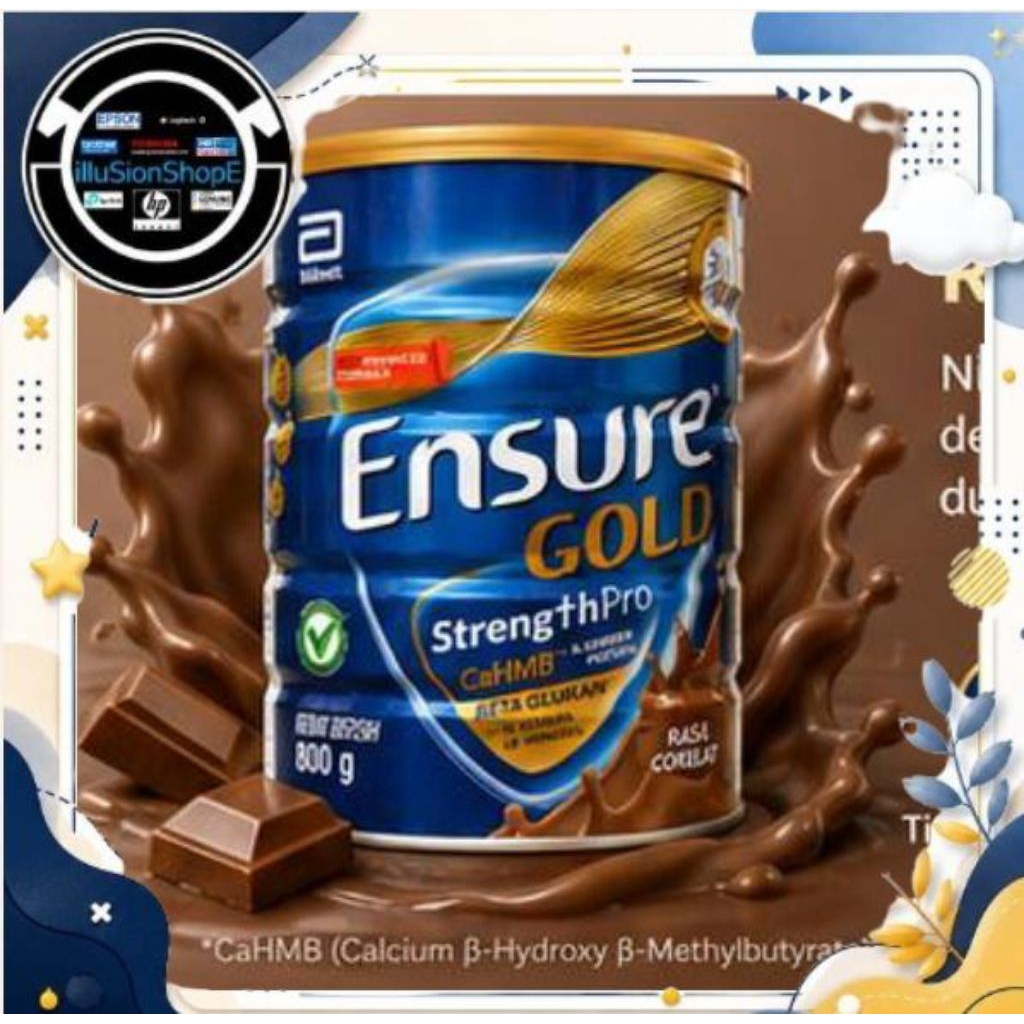 Susu Ensure Gold Cokelat 800g