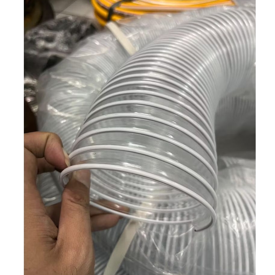 selang flexible ducting platik flex 2"inch × 1mtr selang ducting