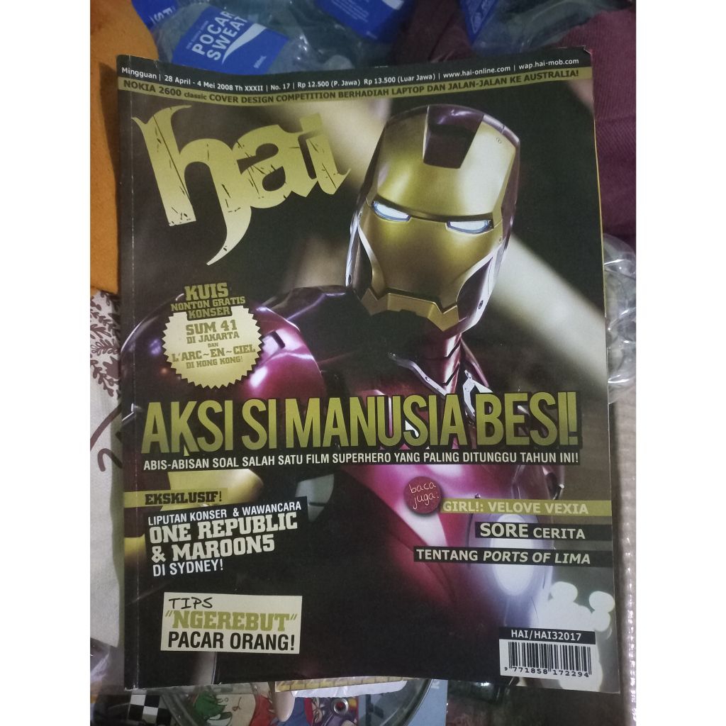 majalah hai bulan mei tahun 2008