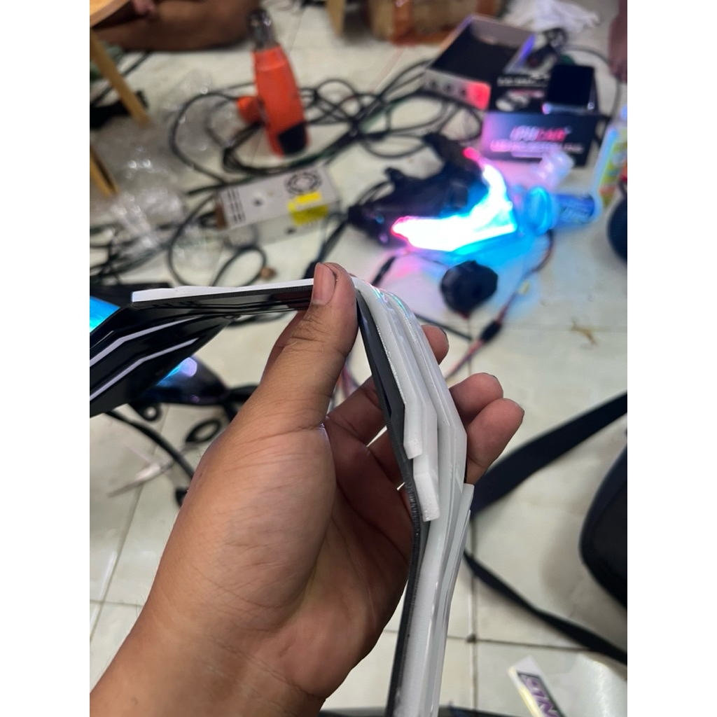 BAHAN AKRILIK STOPLAMP LAZY 3D VARIO LED OLD 2015-2017