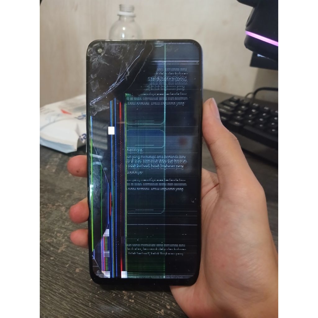 Hp oppo reno 5 5g rusak lcd