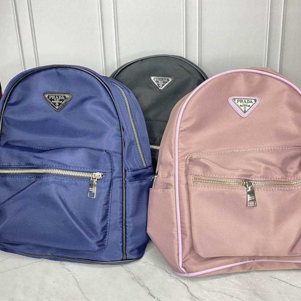 PRELOVED DR Prda Tas Ransel Wanita Mini Backpack Fashion Tas Punggung ziper Gendong Kulit Motif Rans