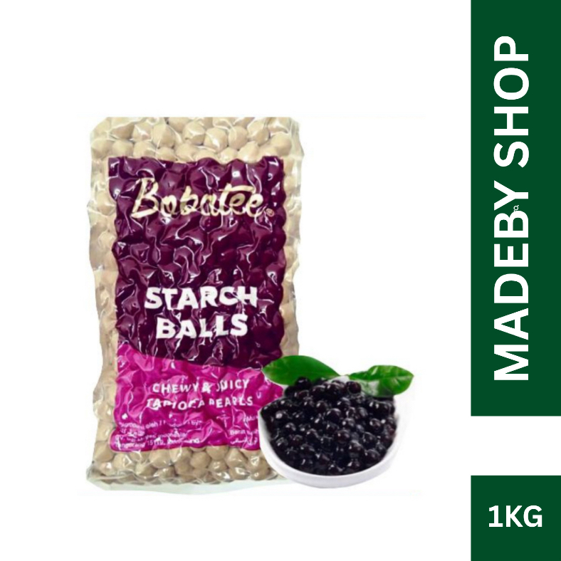 Boba Instan Bobatee Starch Balls 1 Kg Murah