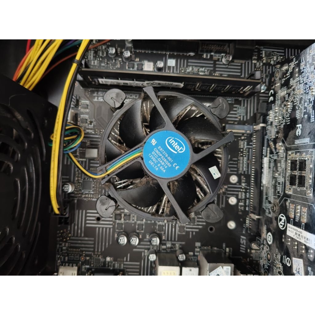SEPAKET prosesor i5 10400f MOTHERBOARD H410 + RAM 16GB 2400 SATU KEPING