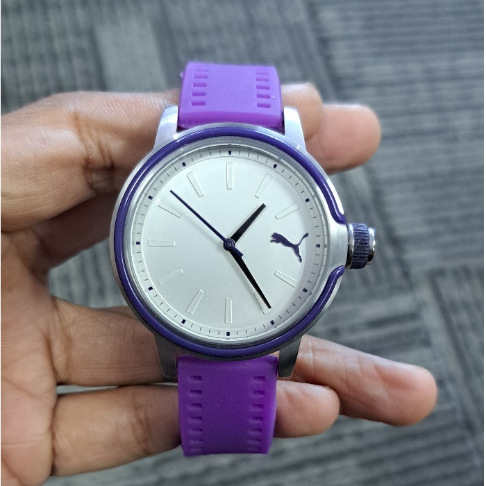 Jam Tangan Wanita PUMA PU103772003  ULTRAVIOLET PURPLE  RUBBER