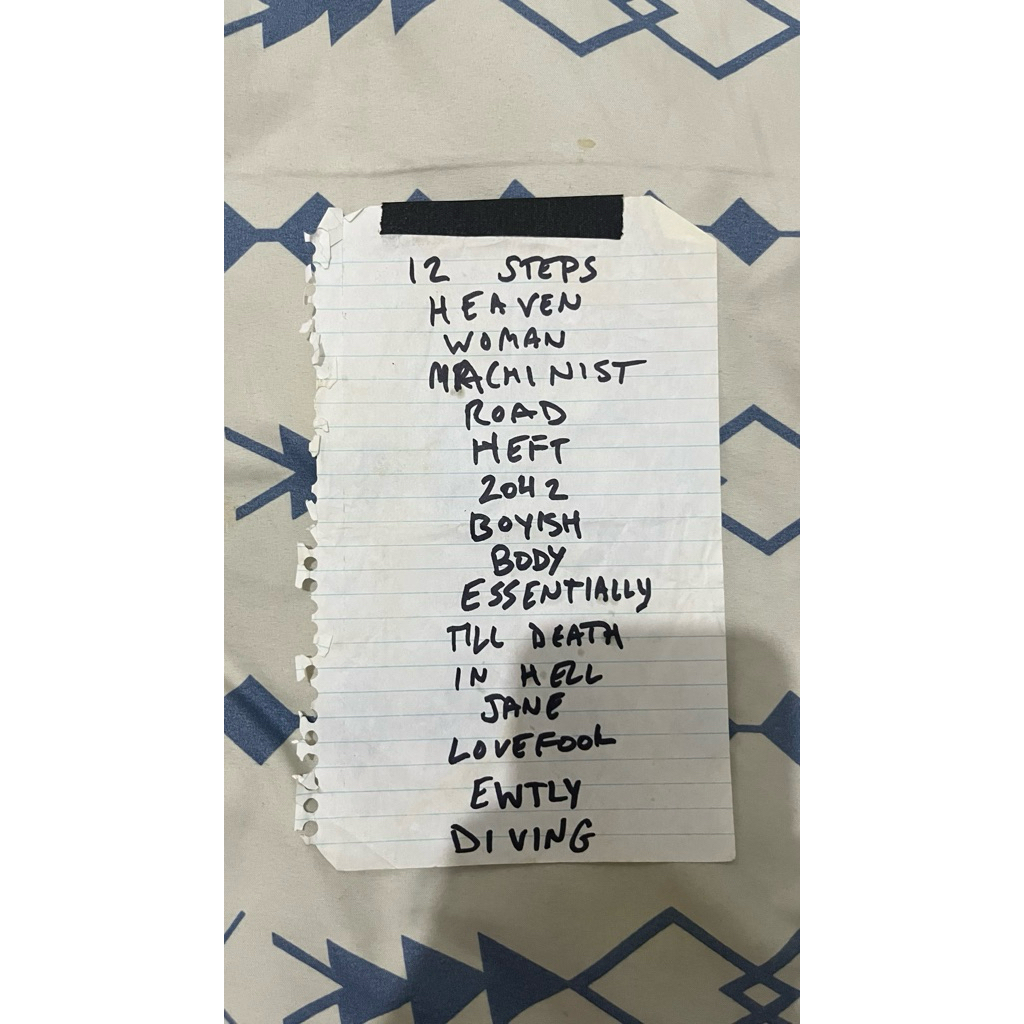 Setlist Japanese Breakfast live Jakarta 2019