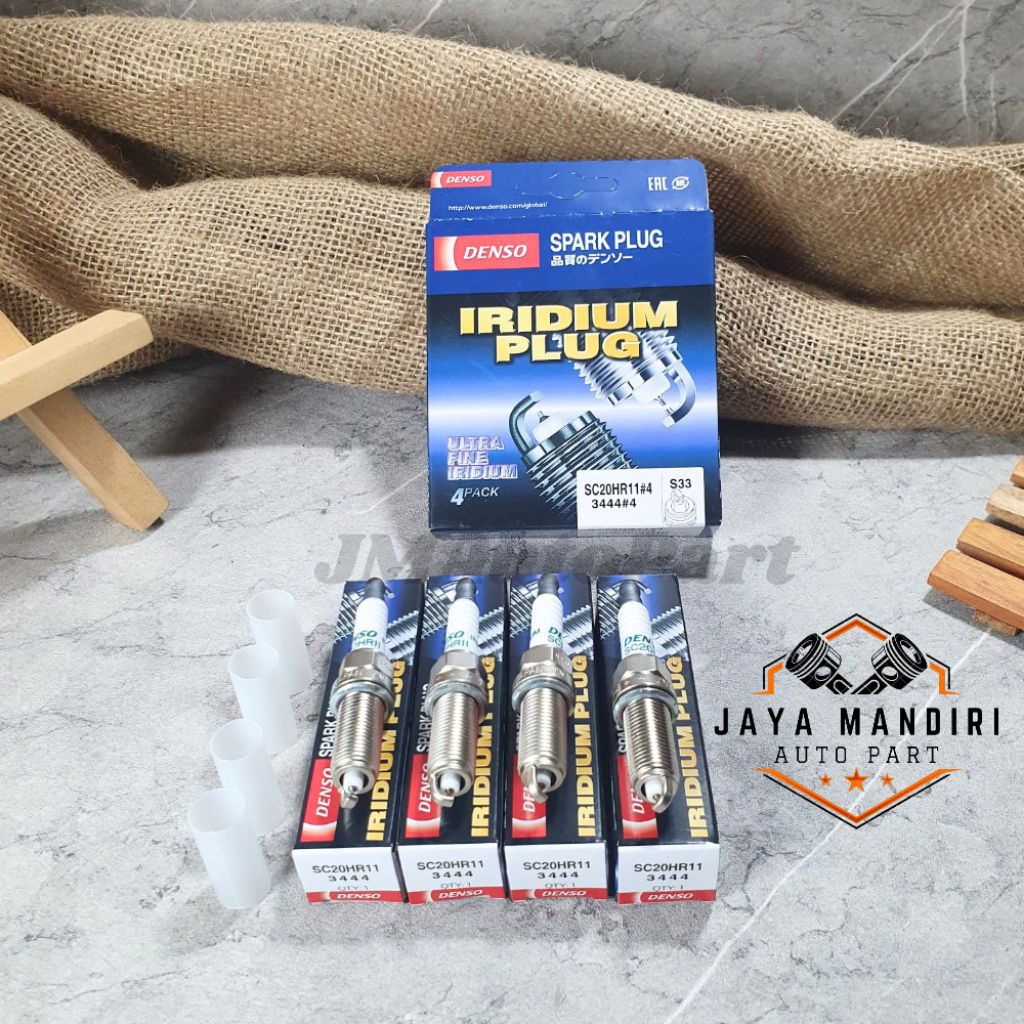 BUSI IRIDIUM POWER DENSO NISSAN LIVINA MARCH JUKE SC20HR11 (4PC) ORIGINAL