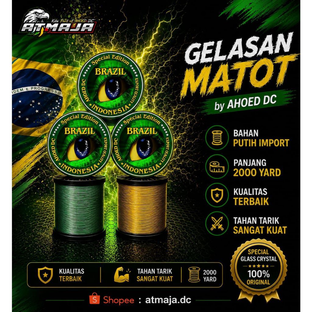 GELASAN MATOT BRAZIL BY AHOED DC