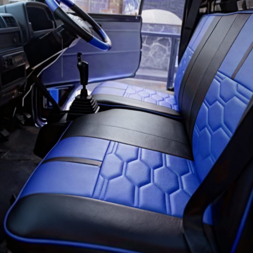 sarungjok coverjok mobil pick up model tawon lis