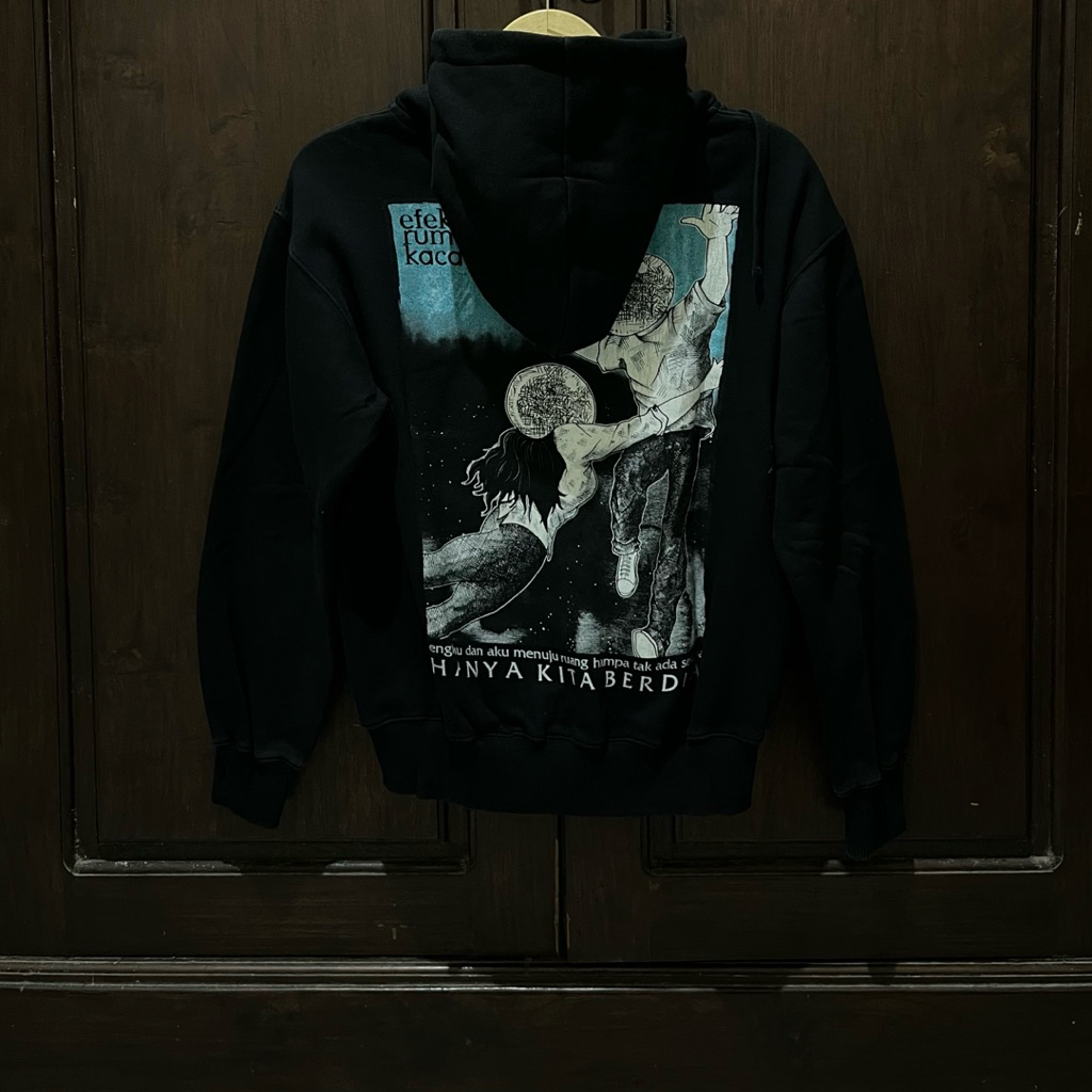 Zip Hoodie Efek Rumah Kaca - Hanya Kita Berdua