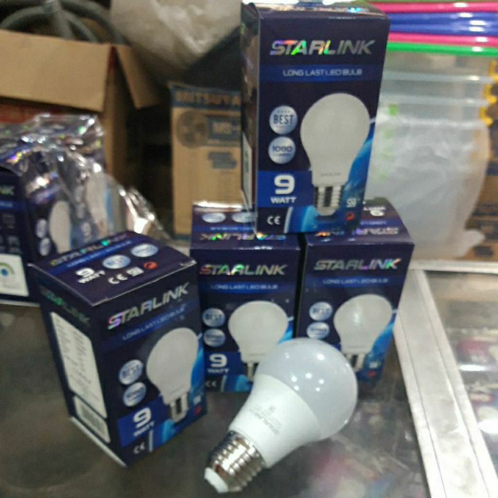 lampu led 9watt/lampu starlink