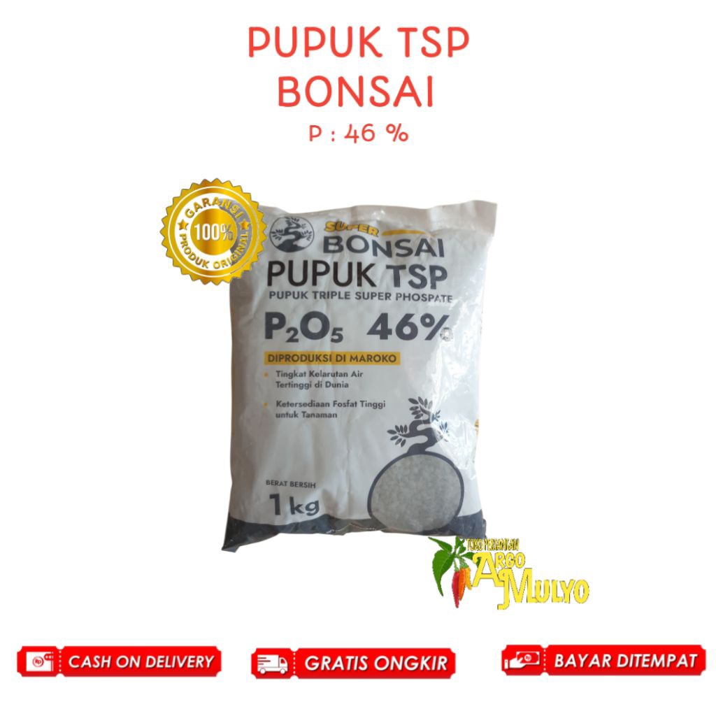 Pupuk TSP Super Bonsai Phospat 46% - 1 kg