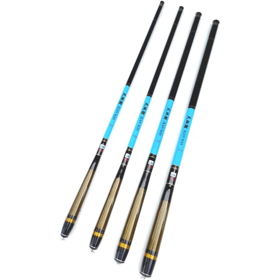 Joran Tegek Oregon 450 Original Kaku - Tegek Pancing Karbon Ringan Kuat Ikan Mas Nila