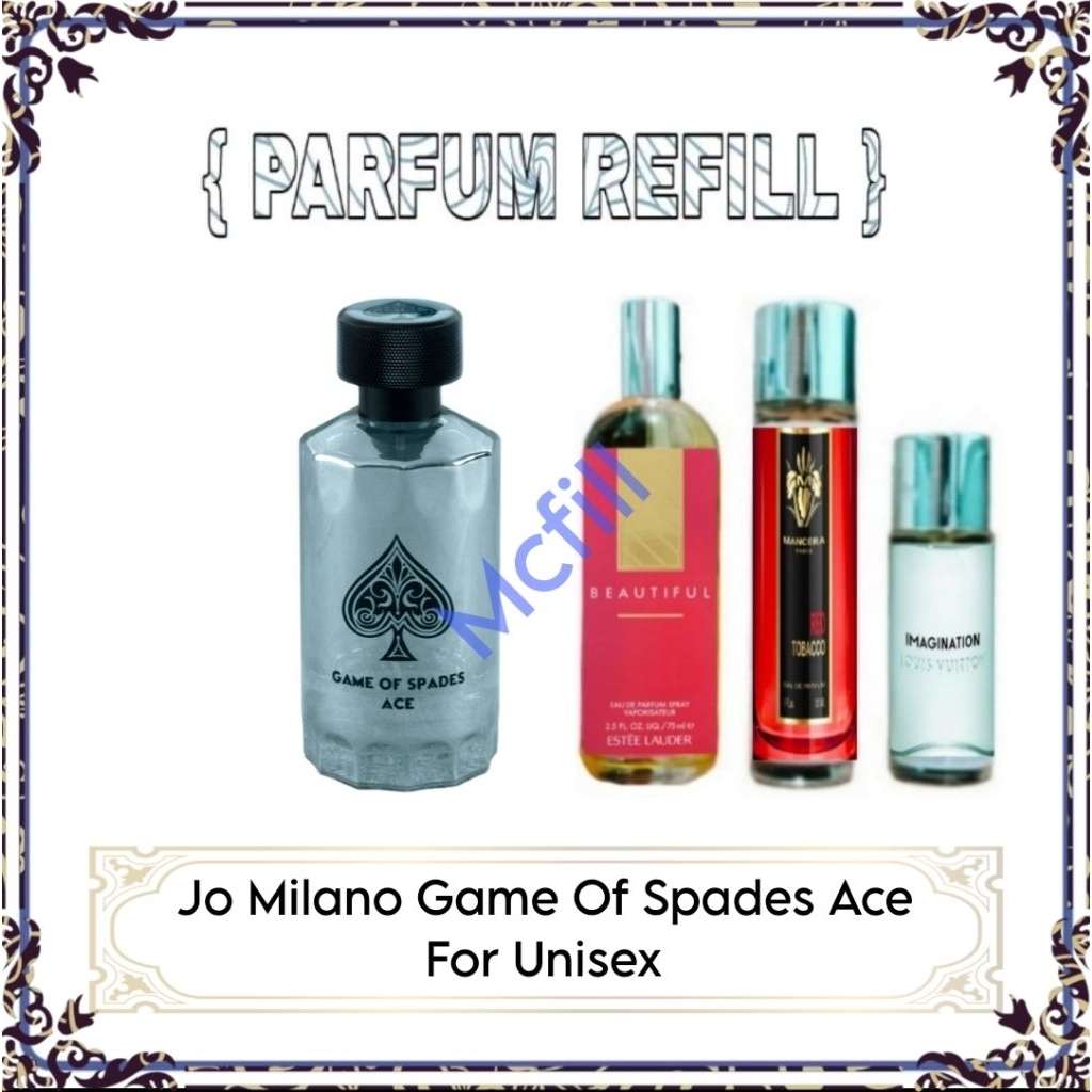 Parfum Refill Jo Milano G of S Ace For Unisex