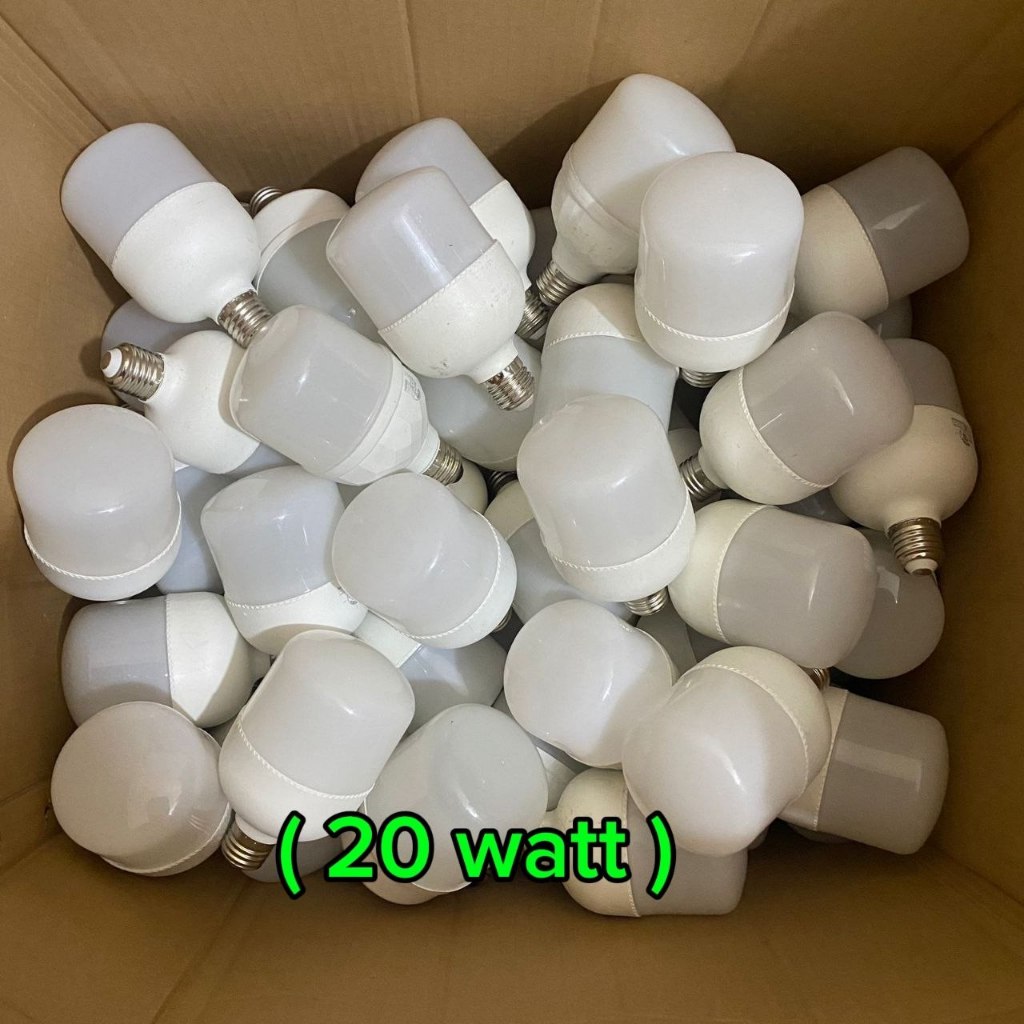 DIY Lampu Led Off (Mati) 20 Watt/T Bulb Mati Retur Pabrik/Dapat diperbaiki cocok untuk servise