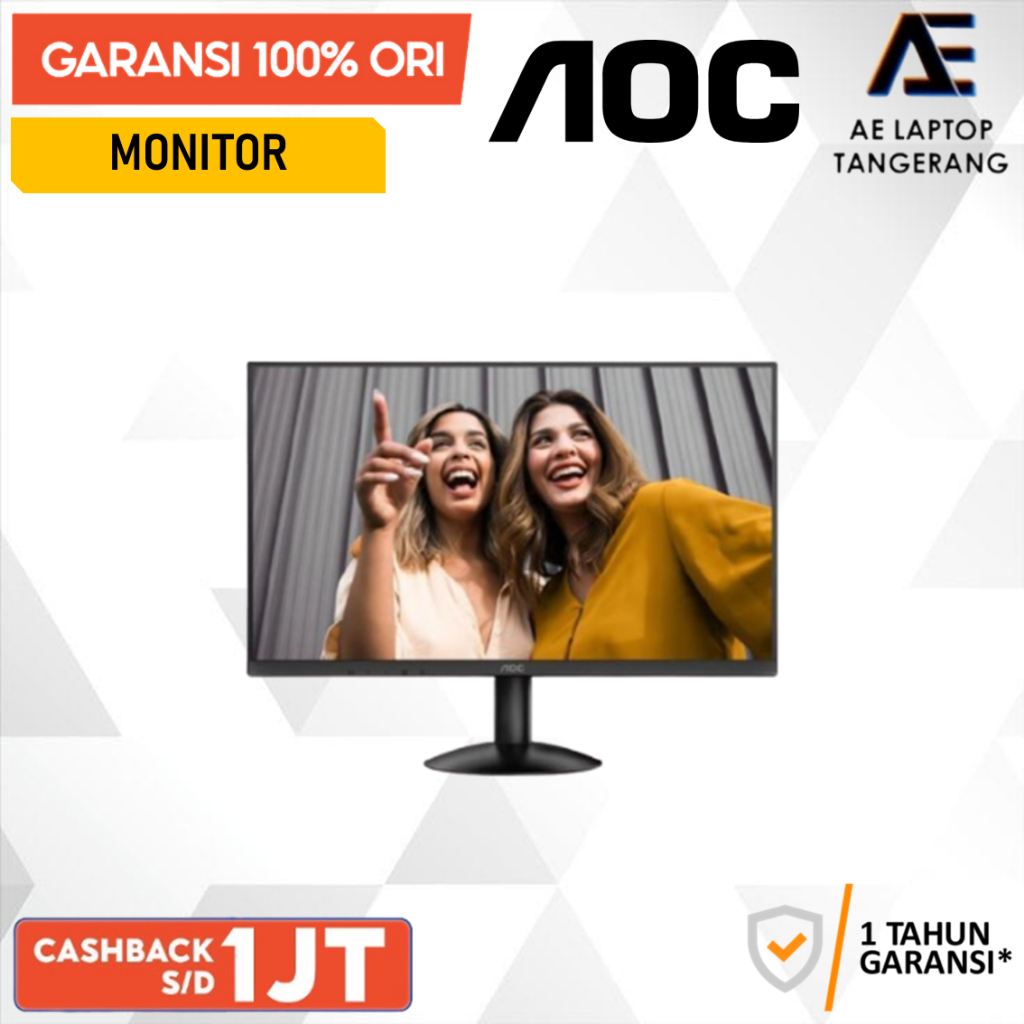 AOC Gaming Monitor 22 inch VA FHD 1080p 1ms 100Hz 22B30HM2 HDMI + VGA