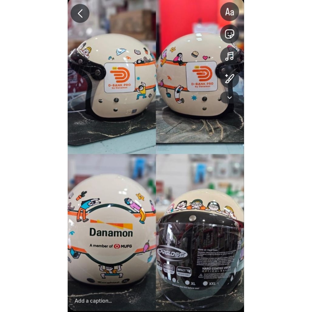 Helm Langka TahilalatxDanamon BNIB