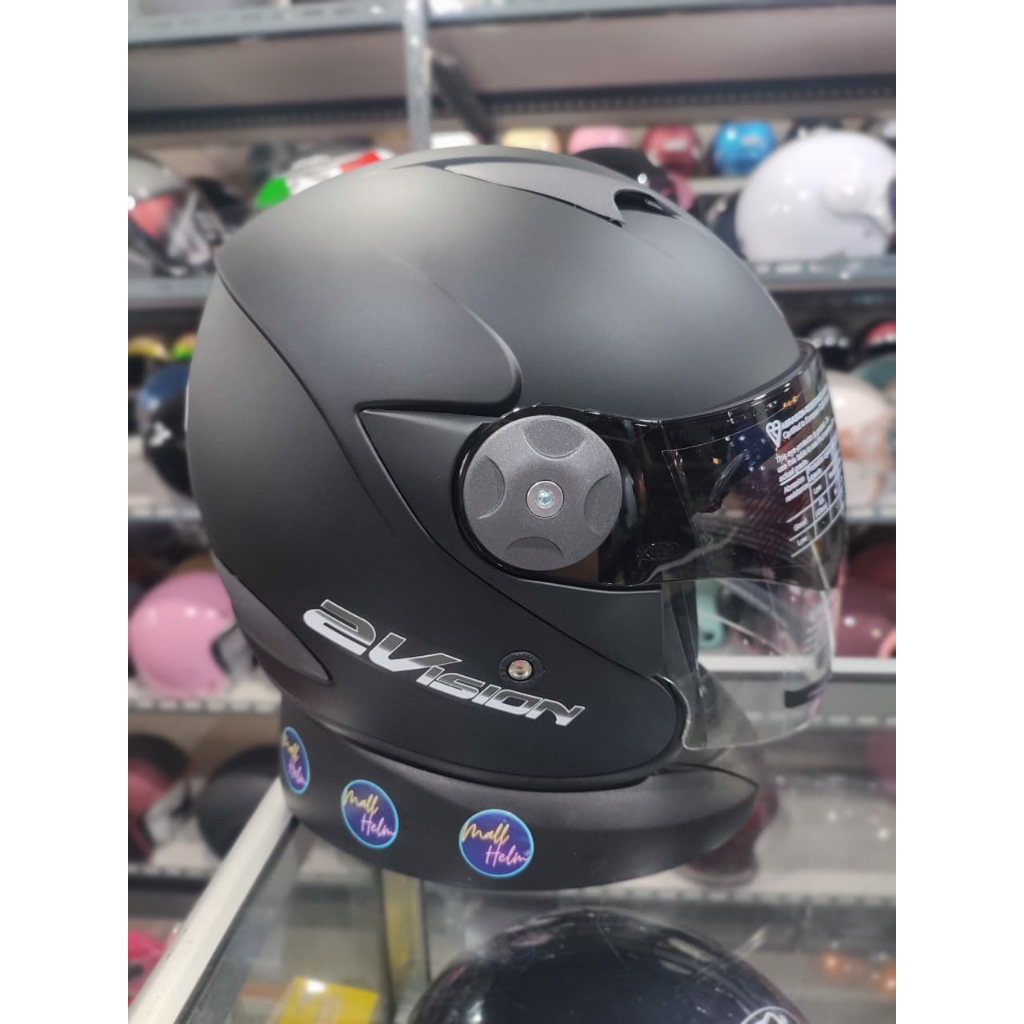 HELM KYT 2VISION 2 VISON DOUBLE VISOR ORIGINAL