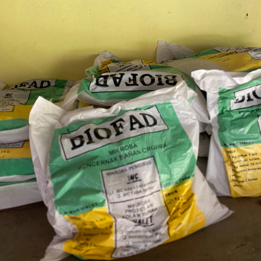 BIOFAD Menurunkan Gas Amoniak Saptictank / Gedung walet