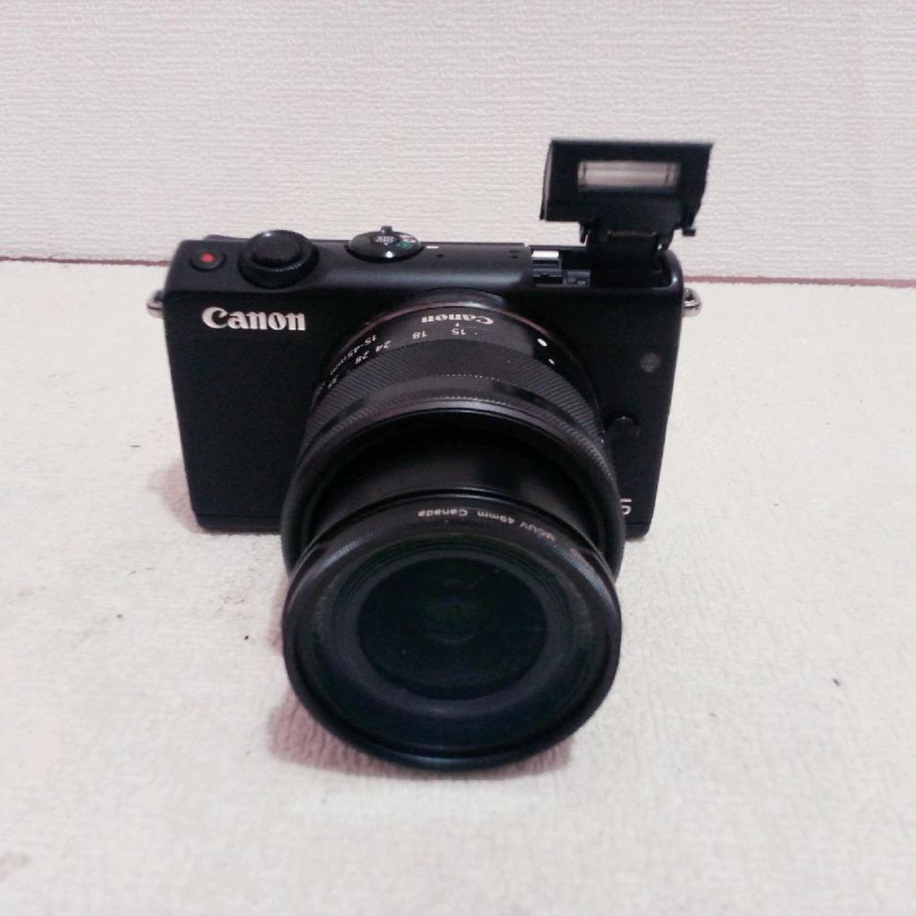 Canon eos m 100 Lensa 15-45mm kamera mirrorless Camera second