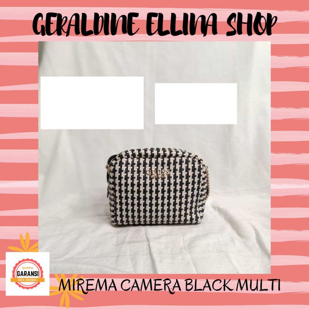 Tas Wanita Guess 100% Original SALE sling bag seri MIREMA CAMERA