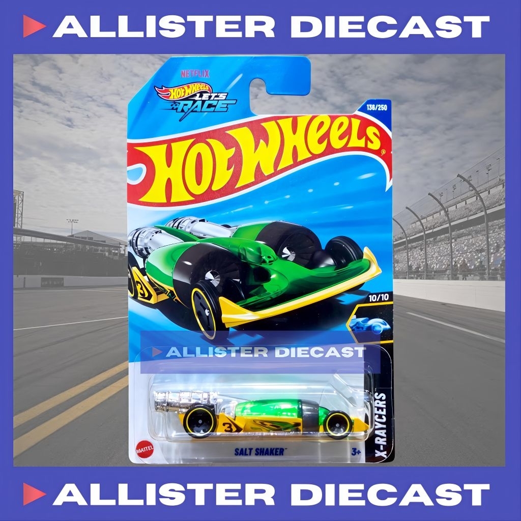 Hot Wheels Salt Shaker Hijau Hotwheels Salt Shaker Green HW Xraycers Hot Wheels Lets Race