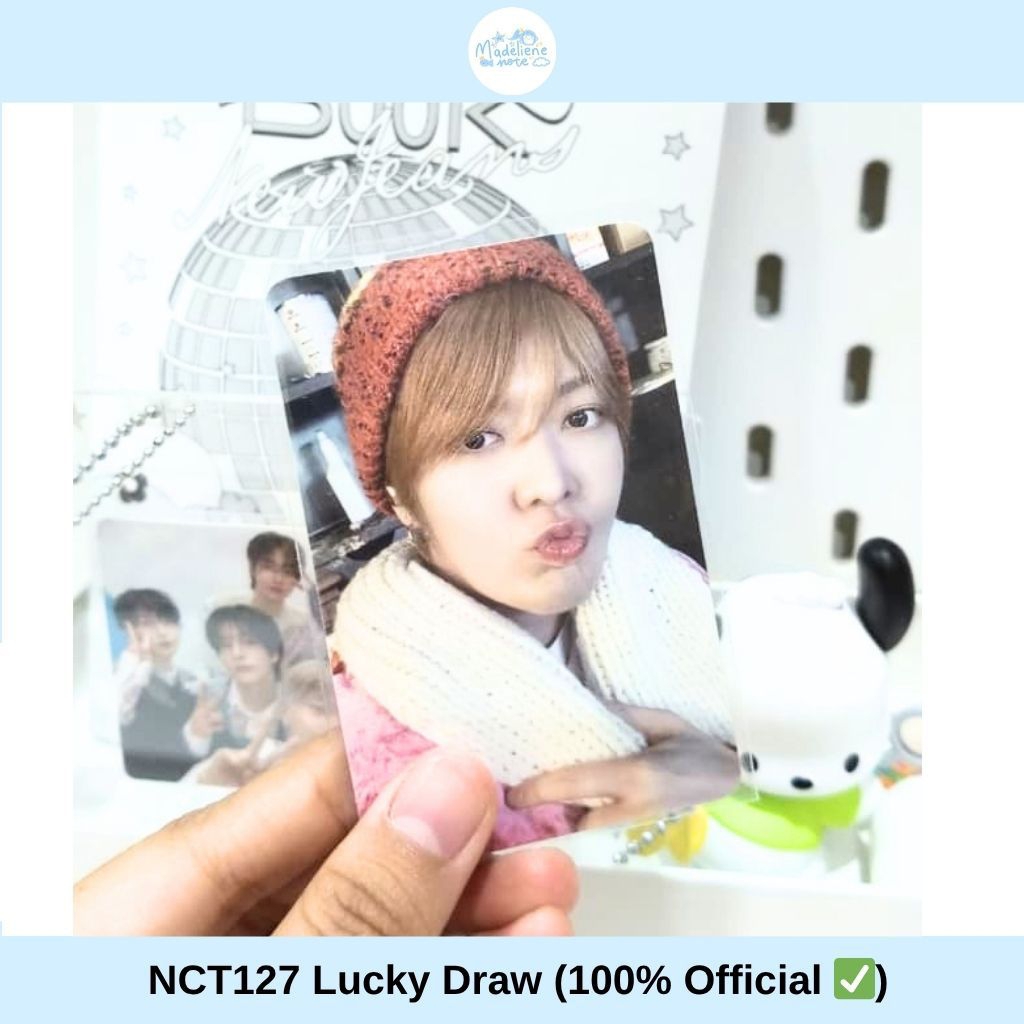 (OFFICIAL) Photocard Lucky Draw Yuta PC Lucky Draw Kpopmerch Be There For Me Yuta NCT 127 NCT127 NCT