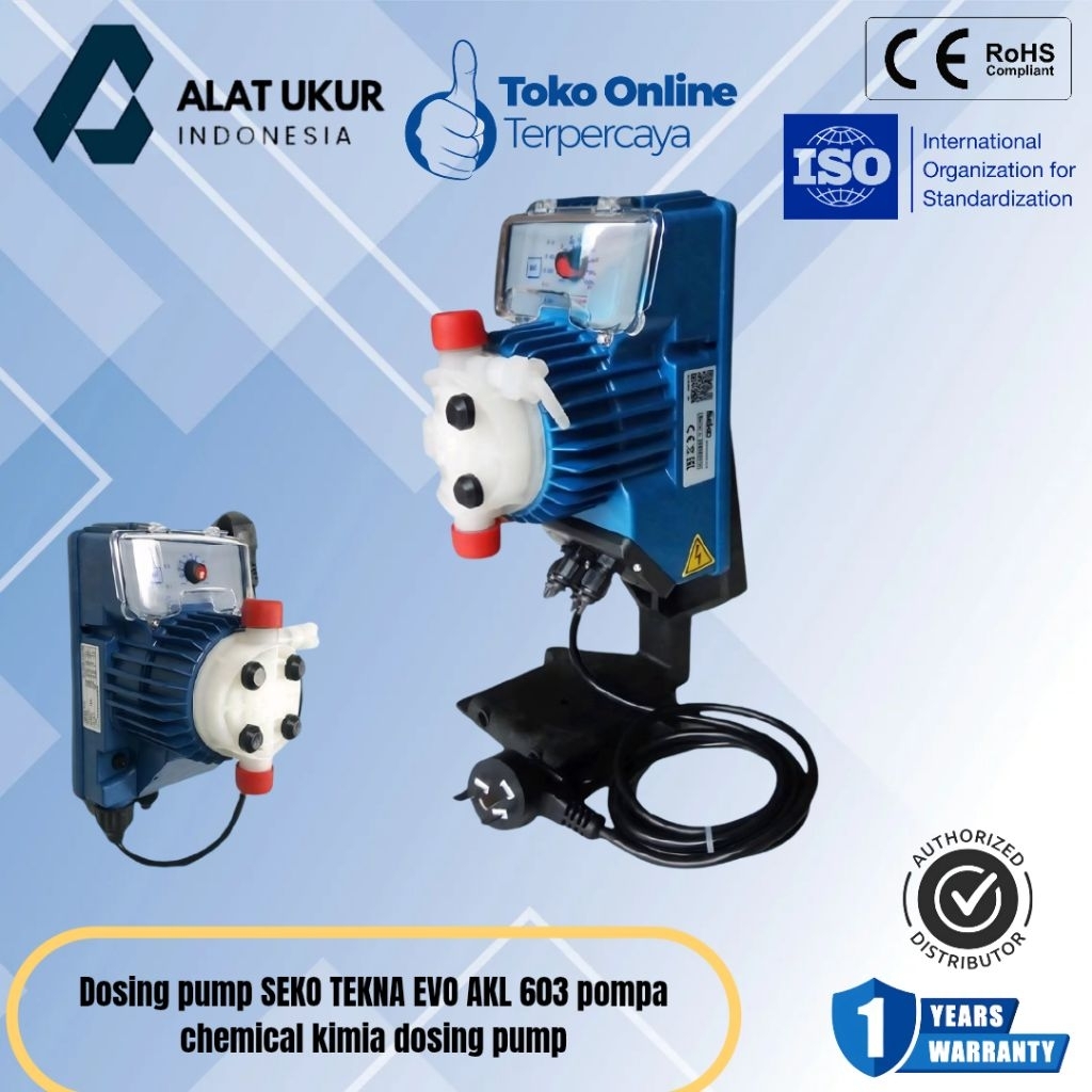 Dosing pump SEKO TEKNA EVO AKL 603 pompa chemical kimia dosing pump