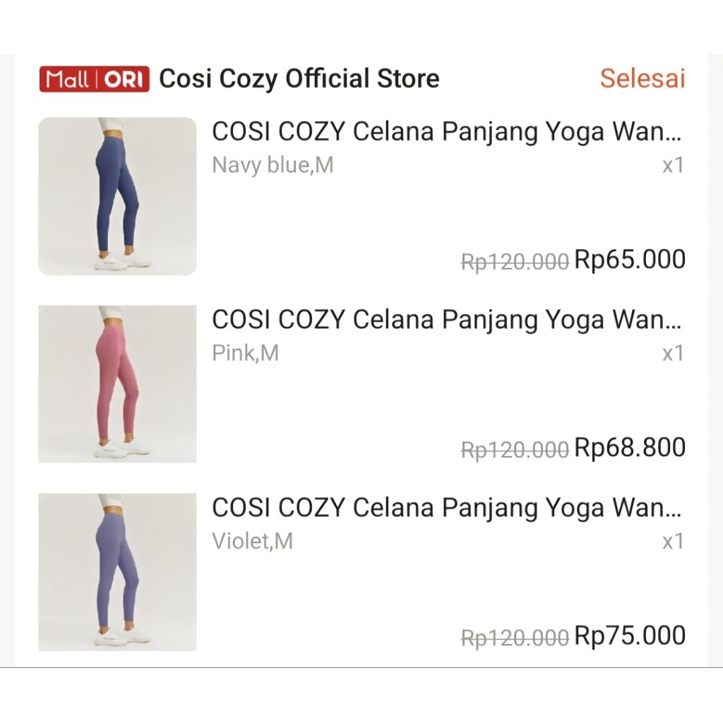 preloved legging cosy cosi