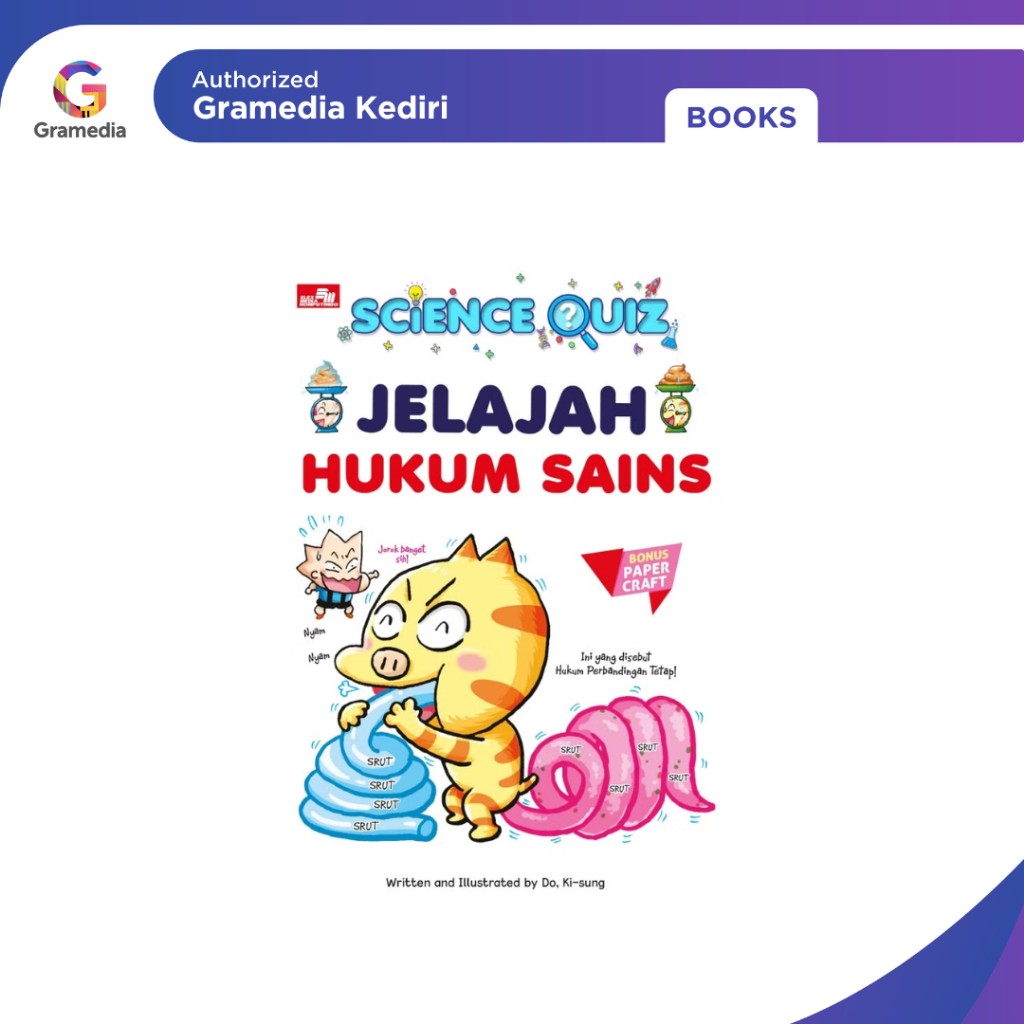 Gramedia Kediri - Science Quiz SOS Jelajah Hukum Sains