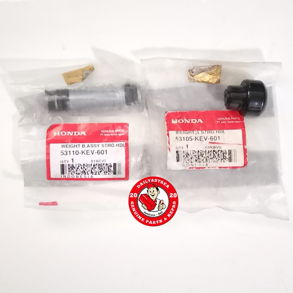 BALANCER AS DUDUKAN JALU STANG SETANG HONDA SUPRA FIT V XX X 100 ORIGINAL AHM 53110 53105-KEV-601
